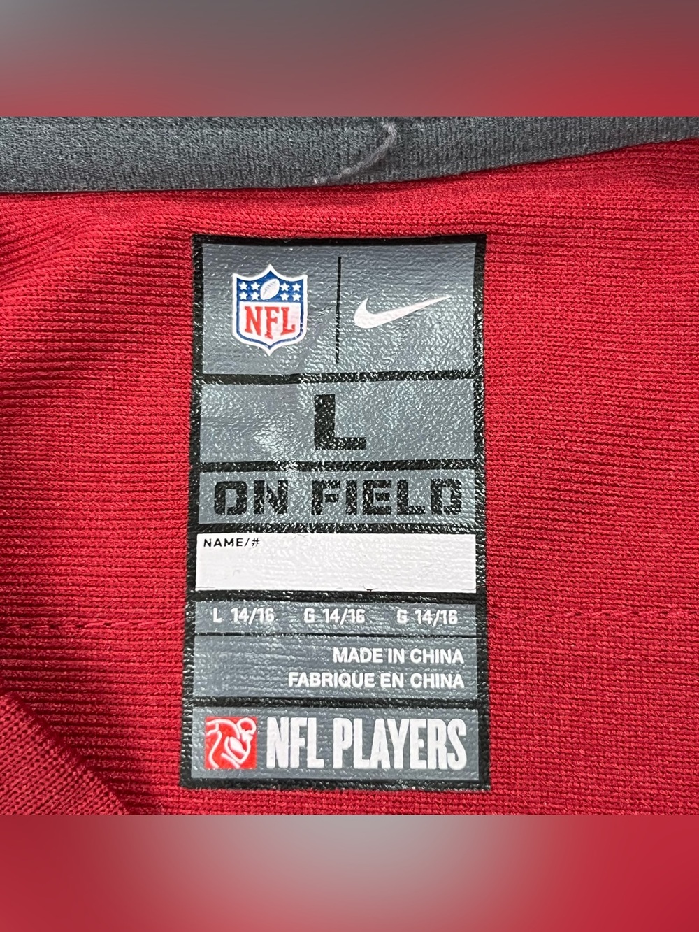 Nike Arizona Cardinals Kyler Murray 1 Red Jersey On The Field Youth Large 14/16. - Picture 4 of 10